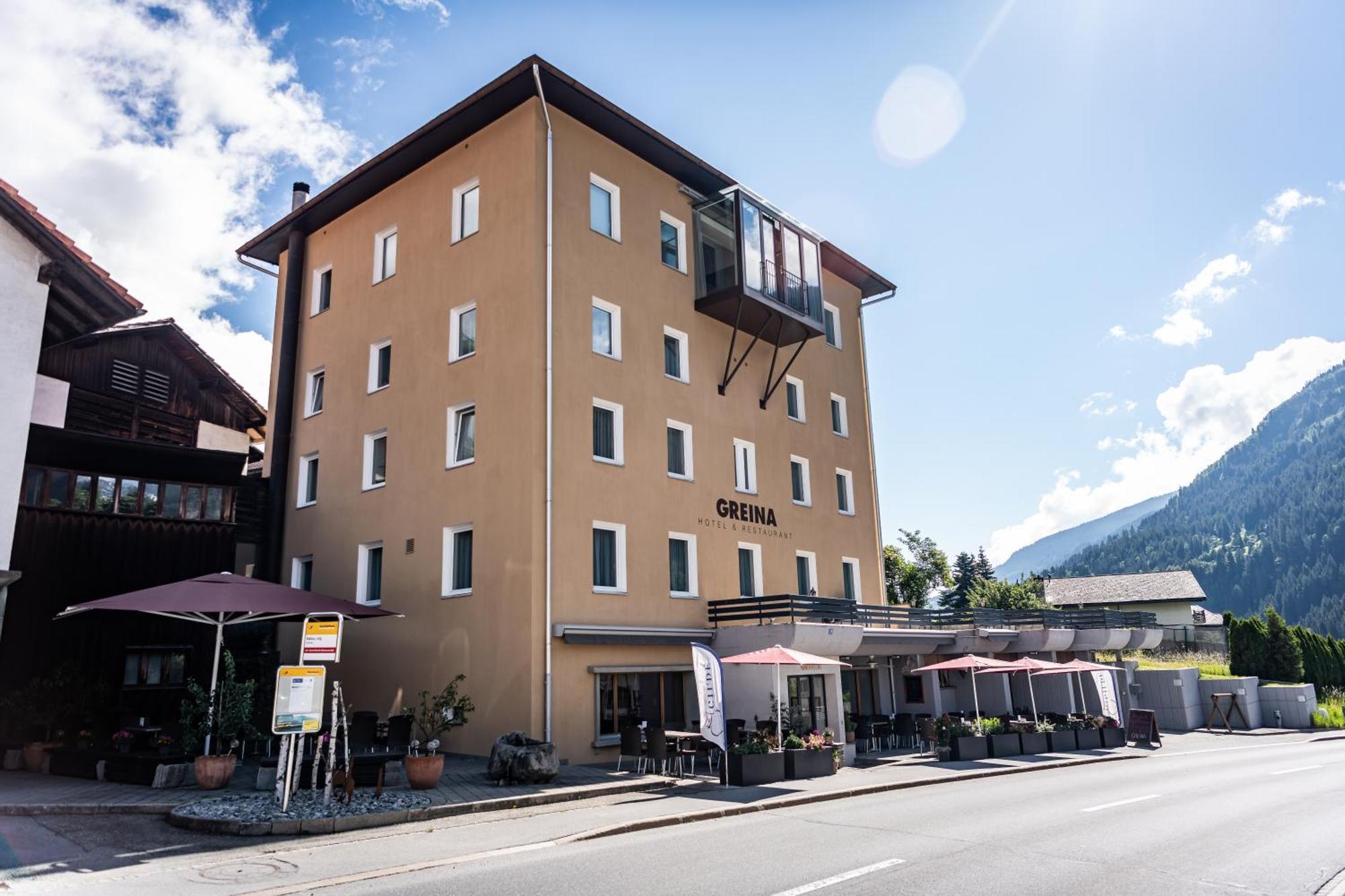 Hotel Greina Rabius Luaran gambar