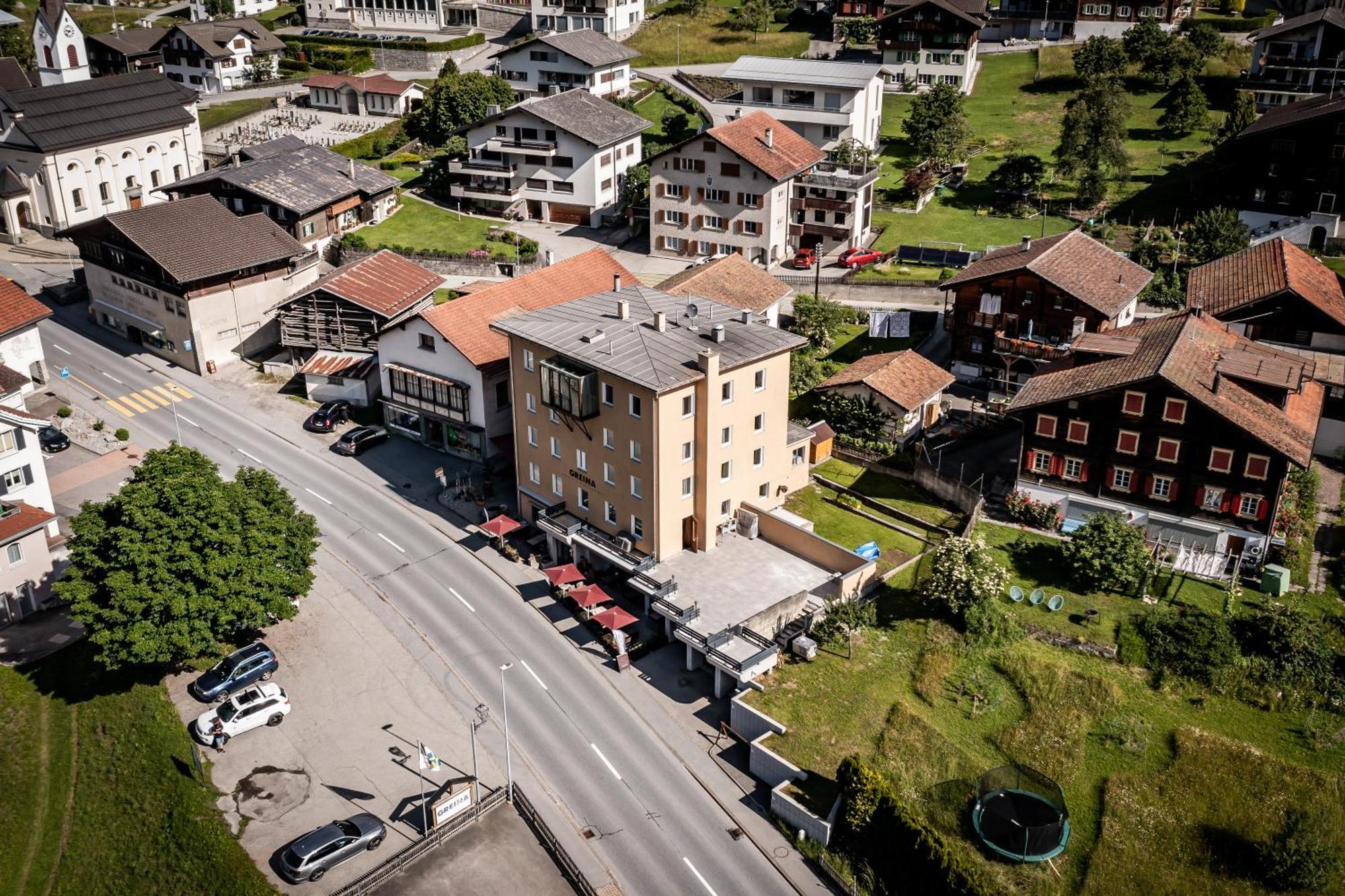 Hotel Greina Rabius Luaran gambar